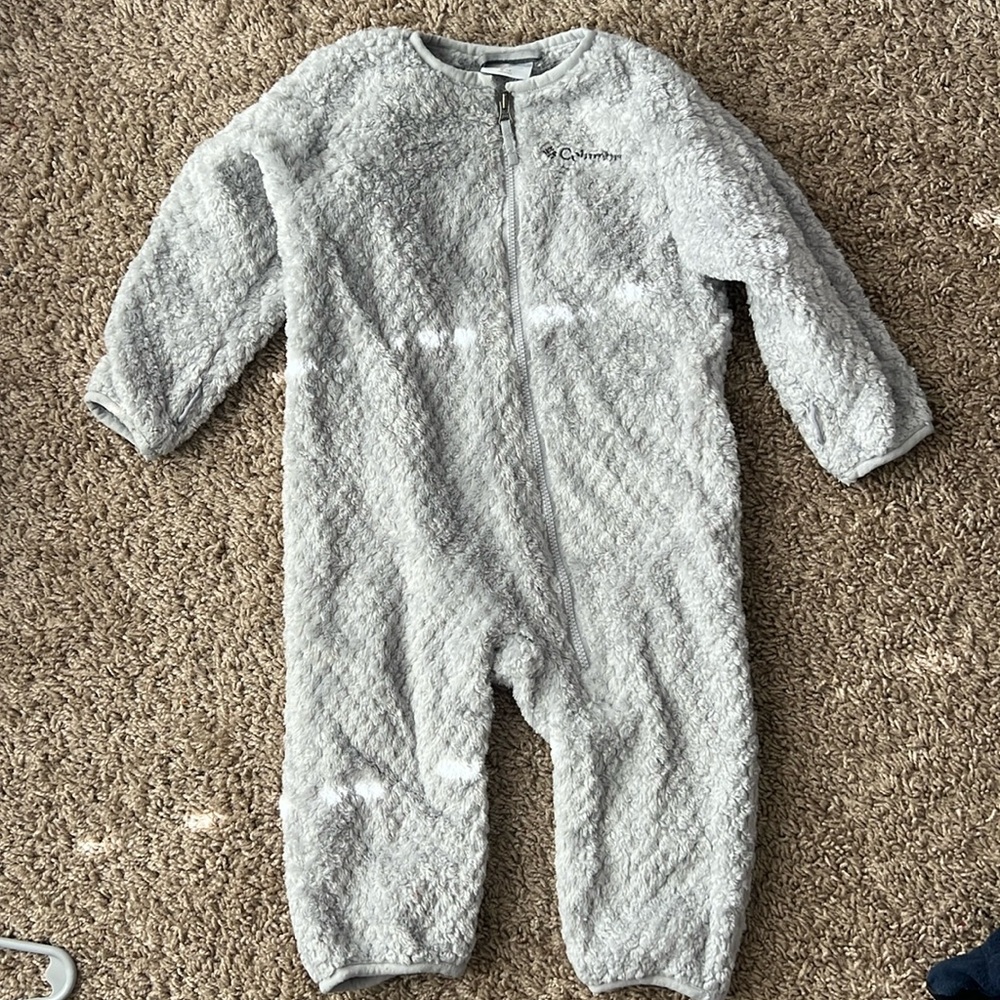 Colombia baby fleece bunting